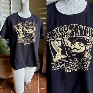 Sawdust Art Festival relaxed fit shirt
